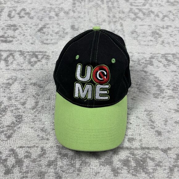WWE Other - Vintage John Cena You Can’t See Me Hat Green Black Never Give Up WWE Wrestling